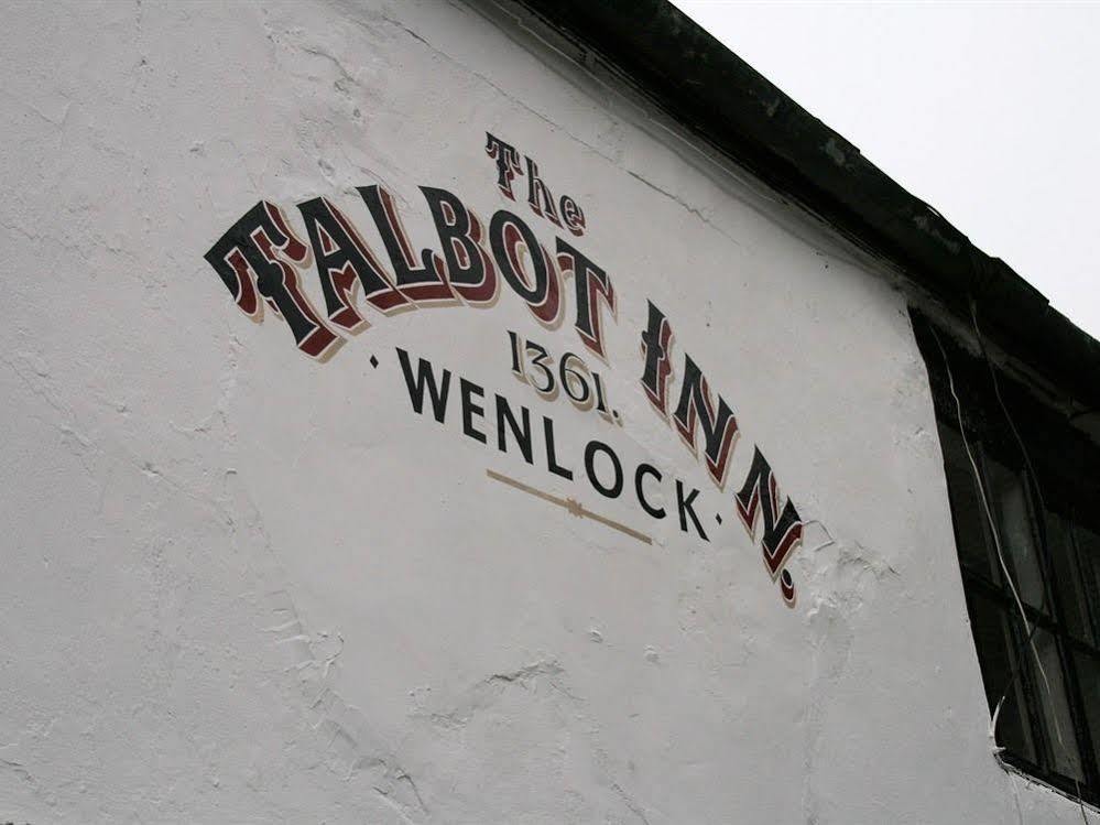 The Talbot Inn Much Wenlock Bagian luar foto